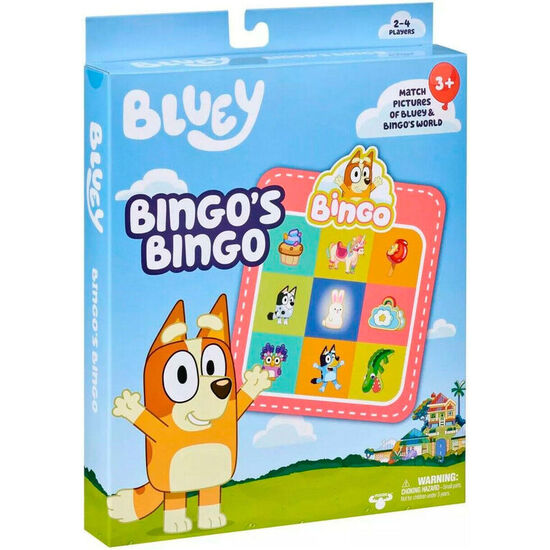 JUEGO CARTAS BINGO - BINGO BLUEY image 0