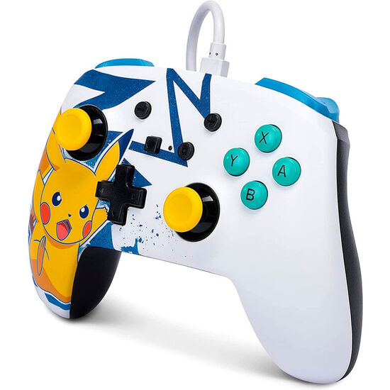 MANDO CON CABLE PIKACHU POKEMON NINTENDO SWITCH image 2