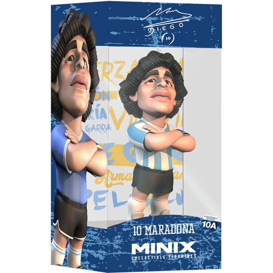 FIGURA MINIX DIEGO MARADONA ARGENTINA 12CM image 0