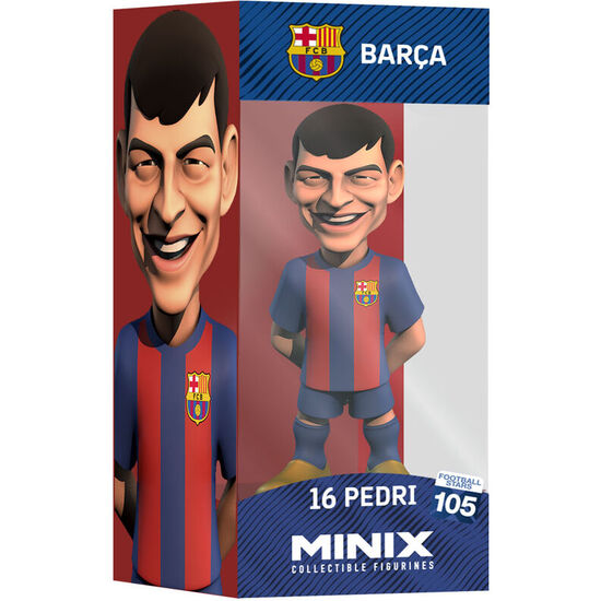 FIGURA MINIX PEDRI FC BARCELONA 12CM image 0