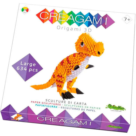 ORIGAMI 3D T-REX CREAGAMI image 0