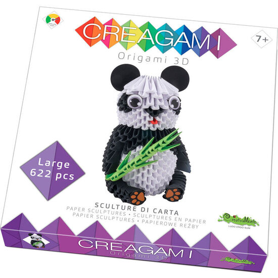 ORIGAMI 3D PANDA CREAGAMI image 0