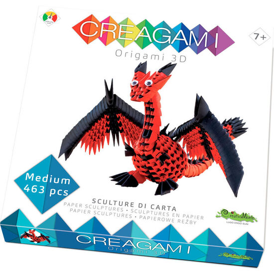 ORIGAMI 3D DRAGON CREAGAMI image 0