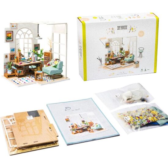 PUZZLE 3D CASA MINIATURA SOHO TIME image 1