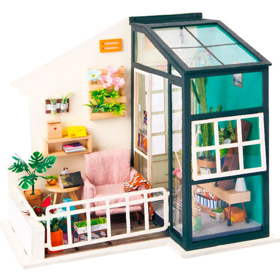 PUZZLE 3D CASA MINIATURA BALCONY DAYDREAMING image 0