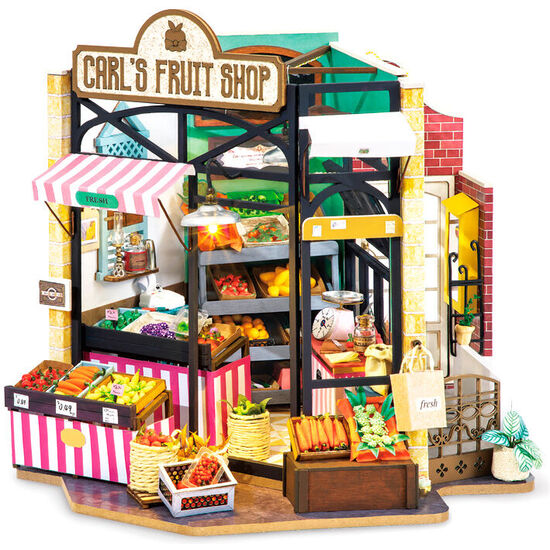 PUZZLE 3D CASA MINIATURA CARL S FRUIT SHOP image 0