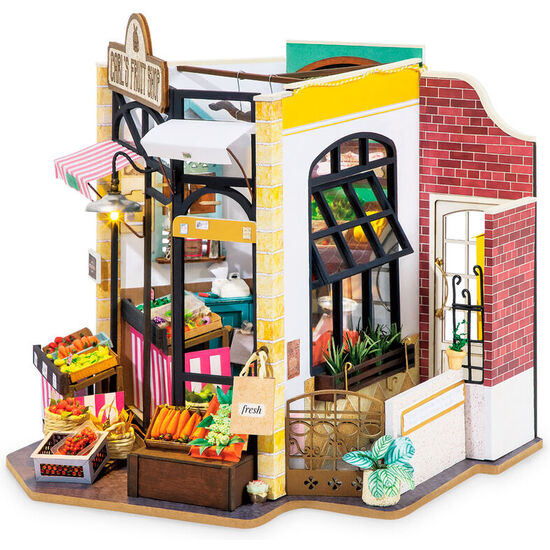 PUZZLE 3D CASA MINIATURA CARL S FRUIT SHOP image 2