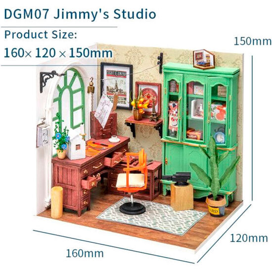 PUZZLE 3D CASA MINIATURA JIMMY S STUDIO image 2