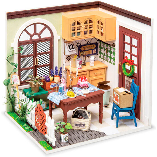 PUZZLE 3D CASA MINIATURA MRS CHARLIE S DINNIN ROOM image 0