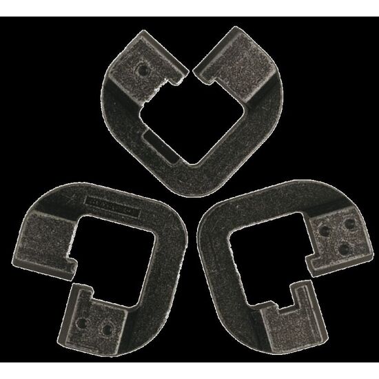 PUZZLE METAL CAST CHAIN HUZZLE image 1