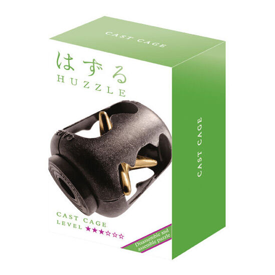 PUZZLE METAL CAST CAGE HUZZLE image 0