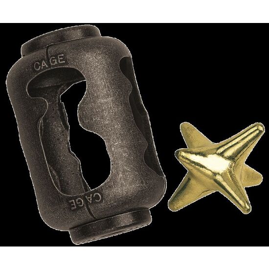 PUZZLE METAL CAST CAGE HUZZLE image 2