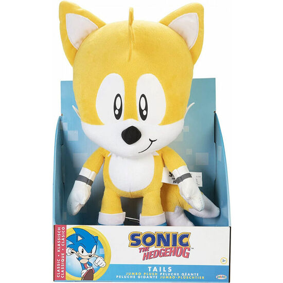 PELUCHE TAILS SONIC THE HEDGEHOG 45CM image 0