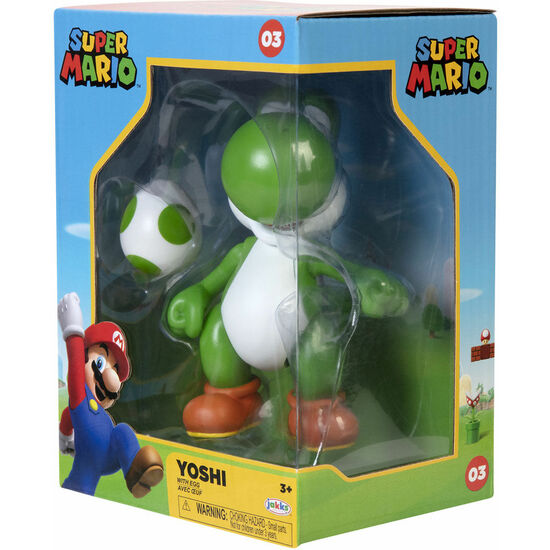 FIGURA YOSHI SUPER MARIO BROS 10CM image 1