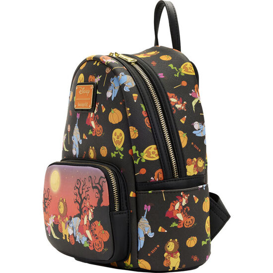 MOCHILA HALLOWEEN WINNIE THE POOH DISNEY LOUNGEFLY 27CM image 2