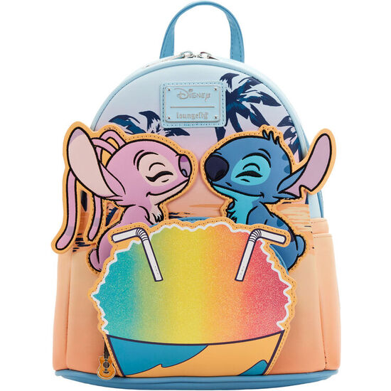 MOCHILA ANGEL Y STITCH LILO & STITCH DISNEY LOUNGEFLY 26CM image 0