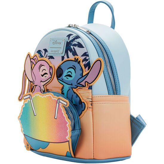 MOCHILA ANGEL Y STITCH LILO & STITCH DISNEY LOUNGEFLY 26CM image 1