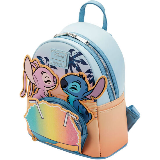 MOCHILA ANGEL Y STITCH LILO & STITCH DISNEY LOUNGEFLY 26CM image 2