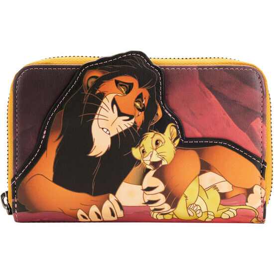 CARTERA SCAR EL REY LEON DISNEY LOUNGEFLY image 0