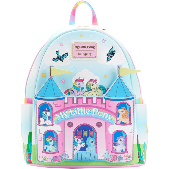 MOCHILA CASTLE MY LITTLE PONY LOUNGEFLY 26CM image 0