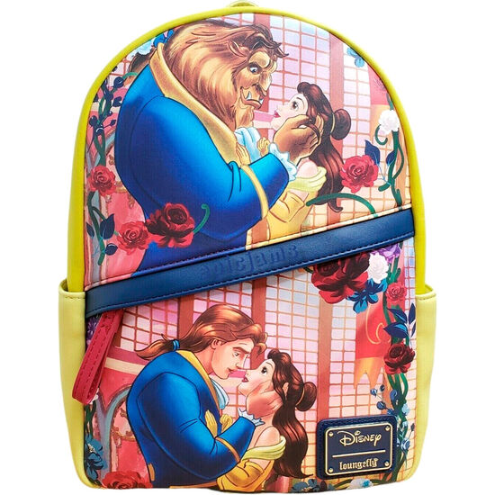 MOCHILA BAILE LA BELLA Y LA BESTIA DISNEY LOUNGEFLY 26CM image 0