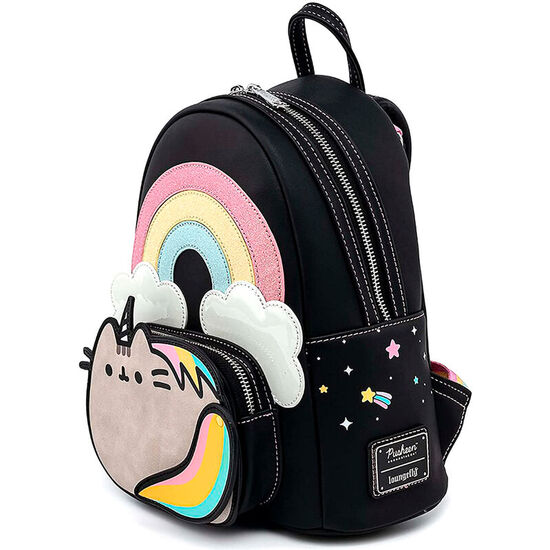 MOCHILA UNICORNIO ARCOIRIS PUSHEEN LOUNGEFLY 26CM image 1