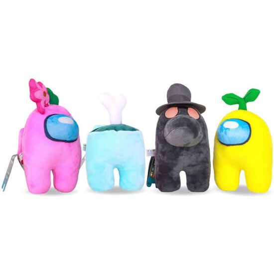 EXPOSITOR 8 PELUCHES AMONG US 20CM SURTIDO image 1