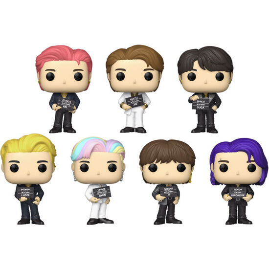 BLISTER 7 FIGURAS POP BTS BUTTER EXCLUSIVE image 1