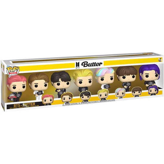 BLISTER 7 FIGURAS POP BTS BUTTER EXCLUSIVE image 2