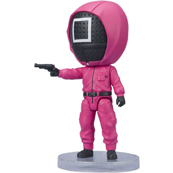 FIGURA FIGUARTS MINI SUPERIOR ENMASCARADO EL JUEGO DEL CALAMAR 9CM image 0