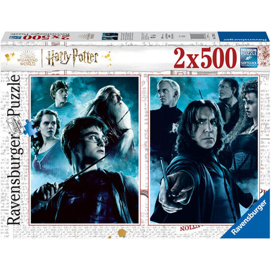 PUZZLE HARRY POTTER 2X500PZS image 0