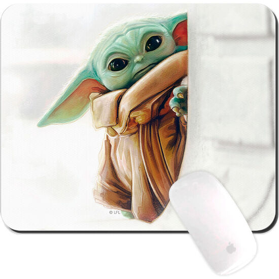 ALFOMBRILLA RATON BABY YODA MANDALORIAN STAR WARS image 0