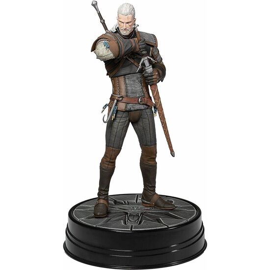 FIGURA GERALT DELUXE HEART OF STONE THE WITCHER 3 25CM image 1