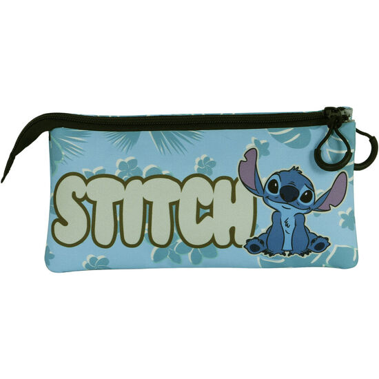 PORTATODO CUTE STITCH DISNEY TRIPLE image 1