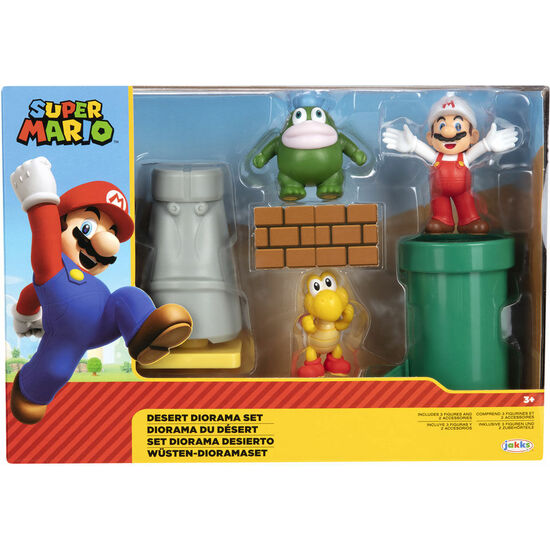 SET DIORAMA DESERT SUPER MARIO BROS 6CM image 0