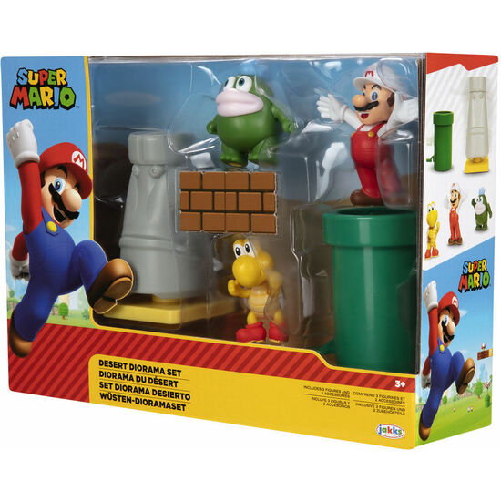 SET DIORAMA DESERT SUPER MARIO BROS 6CM image 1