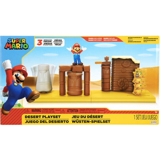 PLAYSET DESERT SUPER MARIO BROS 6CM image 0