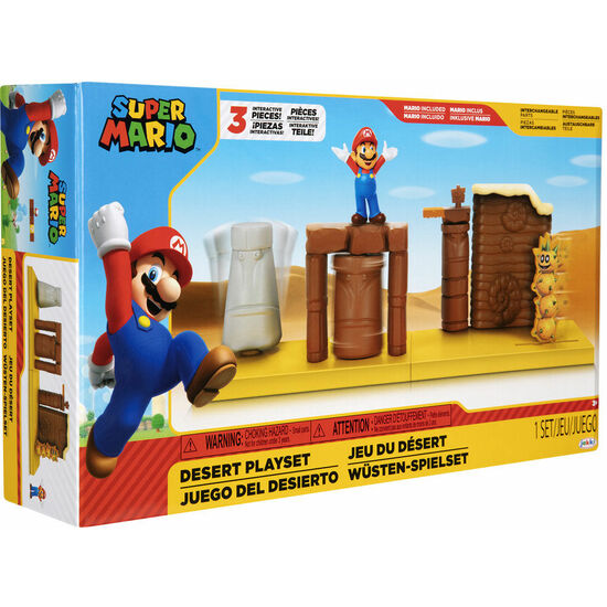 PLAYSET DESERT SUPER MARIO BROS 6CM image 1