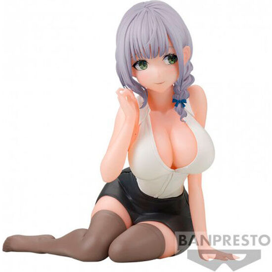 FIGURA SHIROGANE NOEL RELAX TIME OFFICE STYLE VER. HOLOLIVE 11CM image 0