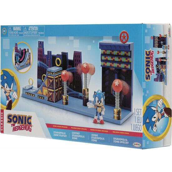 PLAYSET STUDIOPOLIS ZONE SONIC THE HEDGEHOG 6CM image 0