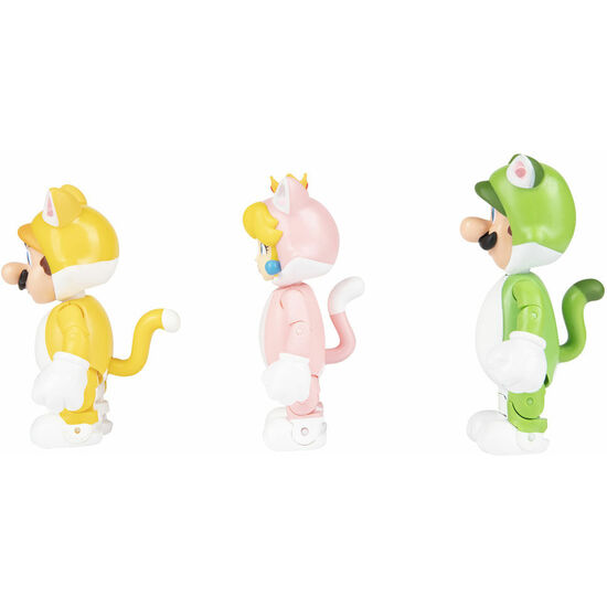 BLISTER 3 FIGURAS SUPER MARIO BROS 10CM image 2