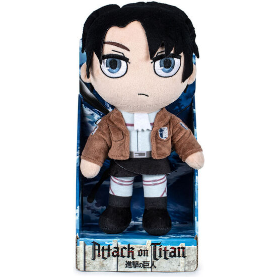 PELUCHE LEVI ATTACK ON TITAN 27CM image 0