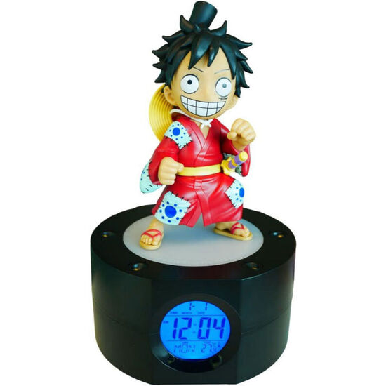 FIGURA DESPERTADOR LUFFY ONE PIECE 20CM image 0