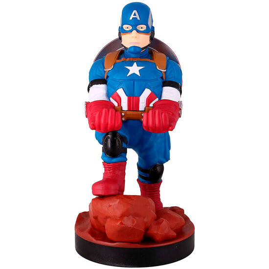 CABLE GUY SOPORTE SUJECION FIGURA CAPITAN AMERICA MARVEL 20CM image 0