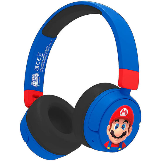 AURICULARES INALAMBRICOS INFANTILES SUPER MARIO BROS image 0