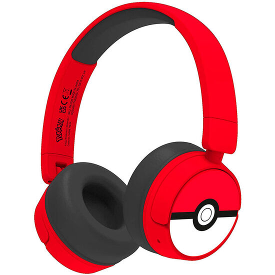 AURICULARES INALAMBRICOS INFANTILES POKEBALL POKEMON image 0