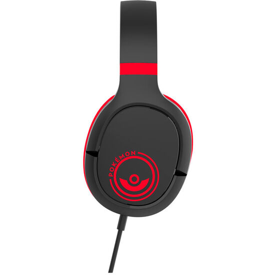 AURICULARES GAMING POKEBALL BLACK AND RED POKEMON image 2