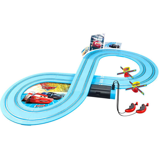 CIRCUITO CARRERAS RAYO & STORM CARS DISNEY PIXAR image 1