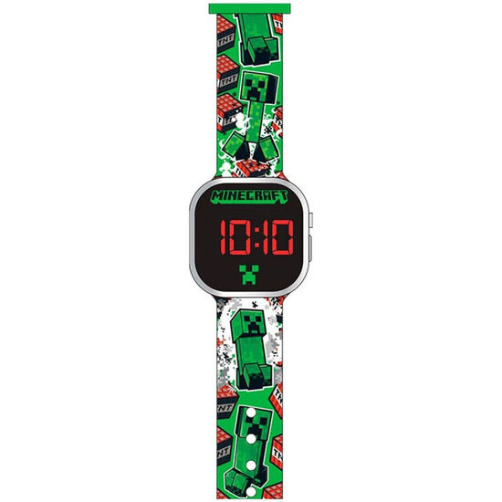 RELOJ MINECRAFT LED image 0