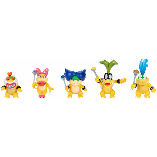 BLISTER 5 FIGURAS KOOPALINGS SUPER MARIO BROS 6,5CM image 2